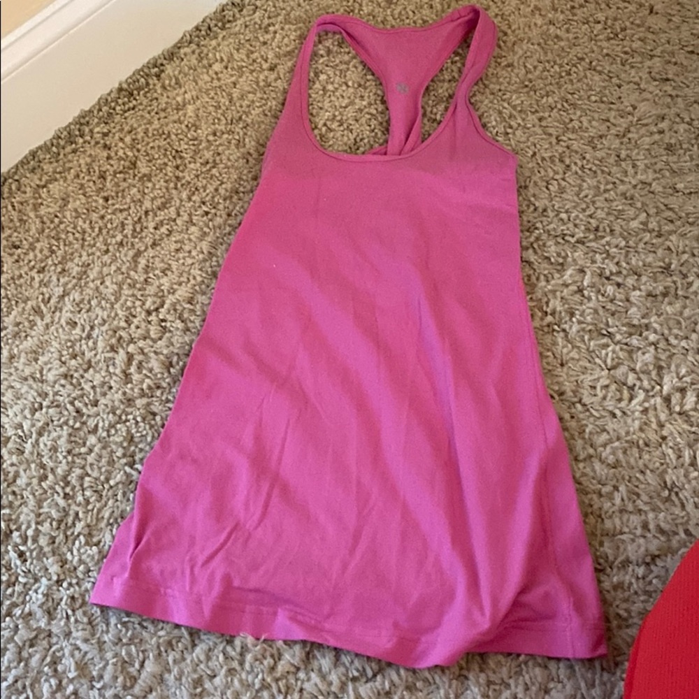 Lulu pink tank